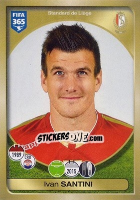 Sticker Ivan Santini - FIFA 365: 2016-2017 - Panini