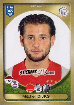 Sticker Mitchell Dijks