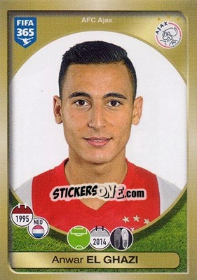 Figurina Anwar El Ghazi - FIFA 365: 2016-2017 - Panini