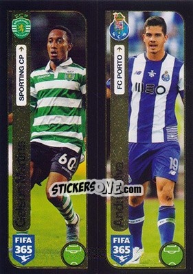 Sticker Gelson Martins (Sporting CP) / Andre Silva (FC Porto)