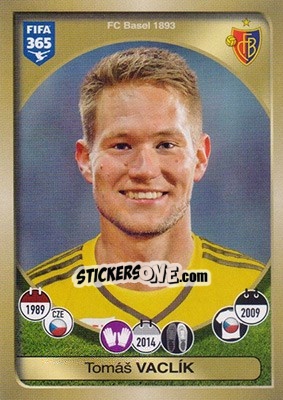 Sticker Tomáš Vaclík - FIFA 365: 2016-2017 - Panini