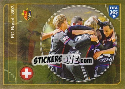 Sticker FC Basel 1893 team - FIFA 365: 2016-2017 n. 220 - Panini