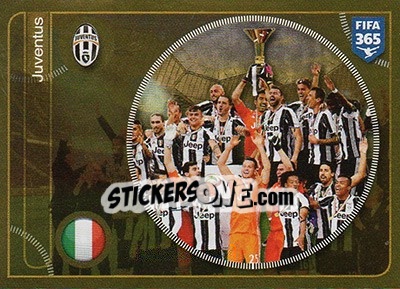 Sticker Juventus team - FIFA 365: 2016-2017 - Panini