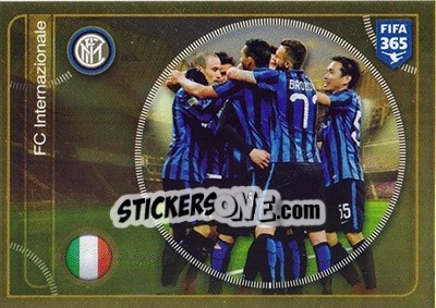 Sticker FC Internazionale team - FIFA 365: 2016-2017 - Panini