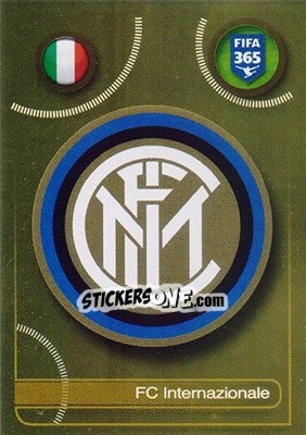Sticker FC Internazionale logo - FIFA 365: 2016-2017 - Panini