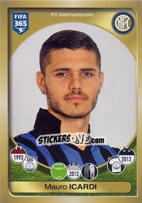 Sticker Mauro Icardi - FIFA 365: 2016-2017 n. 256 - Panini