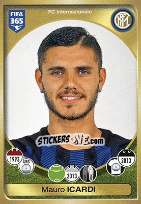 Sticker Mauro Icardi - FIFA 365: 2016-2017 - Panini