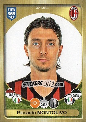 Sticker Riccardo Montolivo - FIFA 365: 2016-2017 - Panini