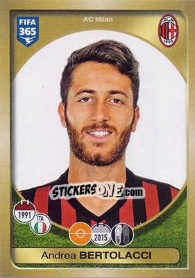 Sticker Andrea Bertolacci - FIFA 365: 2016-2017 - Panini