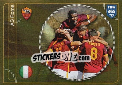 Sticker AS Roma team - FIFA 365: 2016-2017 - Panini