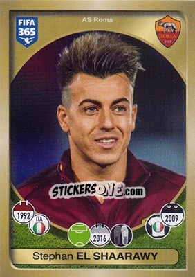Sticker Stephan El Shaarawy - FIFA 365: 2016-2017 n. 282 - Panini