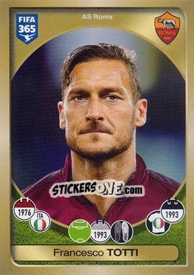 Cromo Francesco Totti