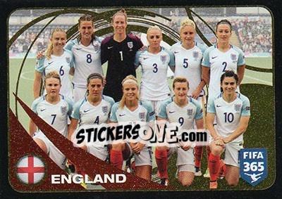 Sticker England - FIFA 365: 2016-2017 - Panini
