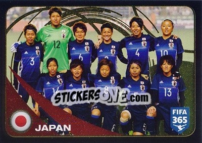 Sticker Japan - FIFA 365: 2016-2017 - Panini