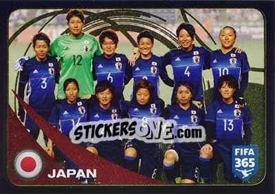 Cromo Japan - FIFA 365: 2016-2017 - Panini