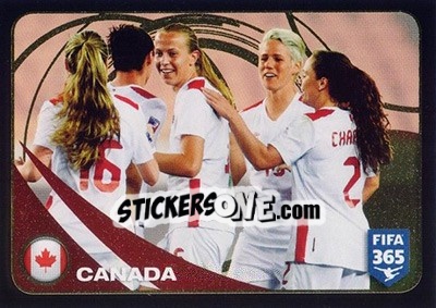 Sticker Canada - FIFA 365: 2016-2017 - Panini