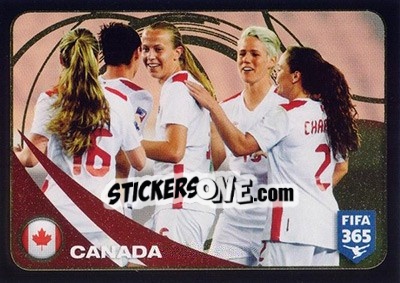 Sticker Canada - FIFA 365: 2016-2017 n. 295 - Panini
