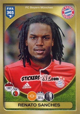 Sticker Renato Sanches - FIFA 365: 2016-2017 - Panini