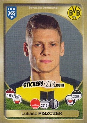 Cromo Lukasz Piszczek - FIFA 365: 2016-2017 - Panini