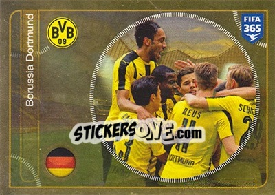 Cromo Borussia Dortmund team - FIFA 365: 2016-2017 - Panini