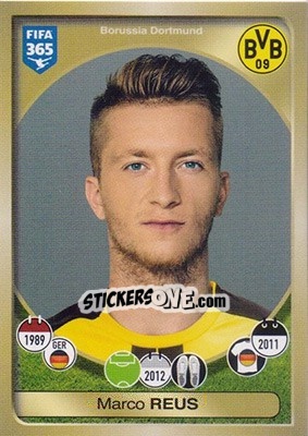 Sticker Marco Reus - FIFA 365: 2016-2017 n. 323 - Panini