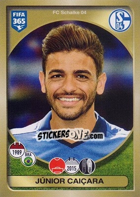 Sticker Júnior Caiçara - FIFA 365: 2016-2017 - Panini
