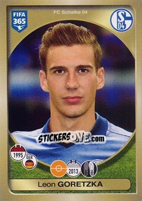 Cromo Leon Goretzka - FIFA 365: 2016-2017 - Panini