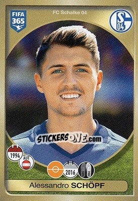 Cromo Alessandro Schöpf - FIFA 365: 2016-2017 - Panini