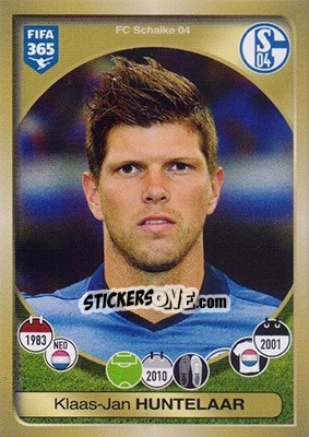 Sticker Klaas-Jan Huntelaar - FIFA 365: 2016-2017 n. 336 - Panini