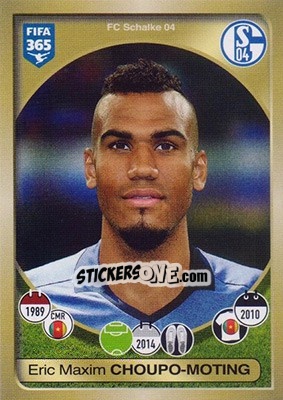 Sticker Eric Maxim Choupo-Moting - FIFA 365: 2016-2017 n. 337 - Panini