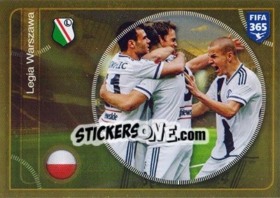 Sticker Legia Warszawa team - FIFA 365: 2016-2017 - Panini