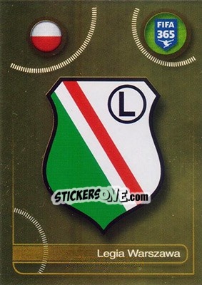 Sticker Legia Warszawa logo