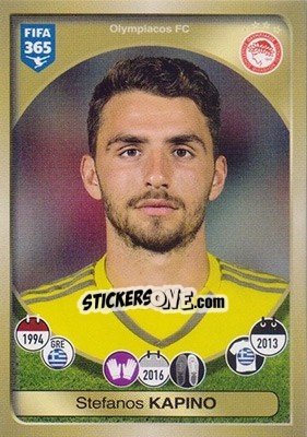 Cromo Stefanos Kapino - FIFA 365: 2016-2017 - Panini