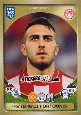 Figurina Kostas Fortounis - FIFA 365: 2016-2017 - Panini