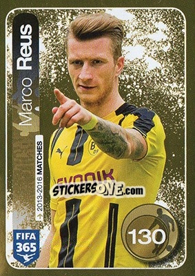 Sticker Marco Reus (Borussia Dortmund) - FIFA 365: 2016-2017 n. 373 - Panini