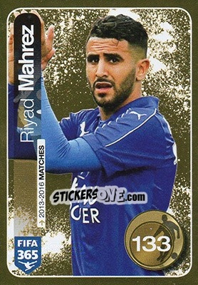 Figurina Riyad Mahrez (Leicester City FC) - FIFA 365: 2016-2017 - Panini