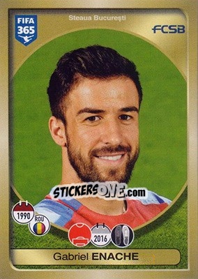 Sticker Gabriel Enache - FIFA 365: 2016-2017 - Panini