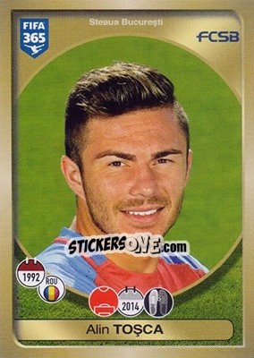 Sticker Alin Toşca - FIFA 365: 2016-2017 - Panini