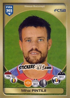 Sticker Mihai Pintilii - FIFA 365: 2016-2017 - Panini