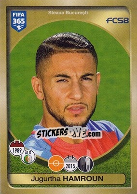 Sticker Jugurtha Hamroun - FIFA 365: 2016-2017 - Panini