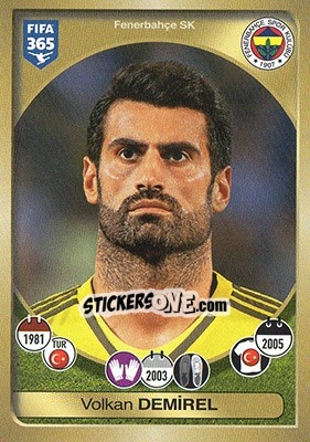 Figurina Volkan Demİrel - FIFA 365: 2016-2017 - Panini