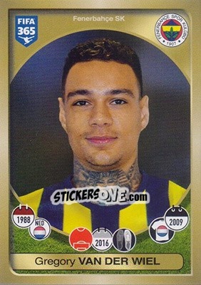 Cromo Gregory Van der Wiel - FIFA 365: 2016-2017 - Panini