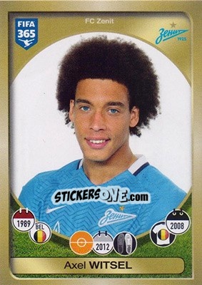 Sticker Axel Witsel - FIFA 365: 2016-2017 n. 432 - Panini
