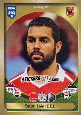 Cromo Sabri Raheel - FIFA 365: 2016-2017 - Panini