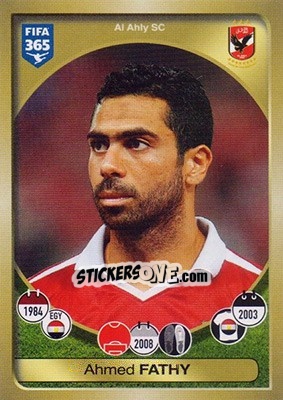 Sticker Ahmed Fathy - FIFA 365: 2016-2017 n. 438 - Panini