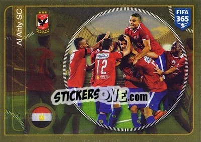 Sticker Al Ahly SC team - FIFA 365: 2016-2017 n. 440 - Panini