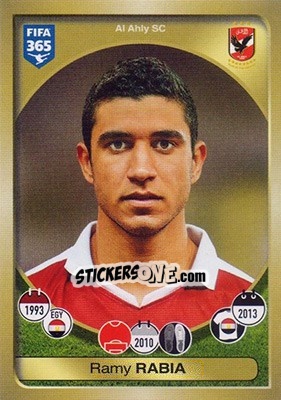 Sticker Ramy Rabia - FIFA 365: 2016-2017 n. 442 - Panini