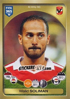 Sticker Walid Soliman - FIFA 365: 2016-2017 - Panini