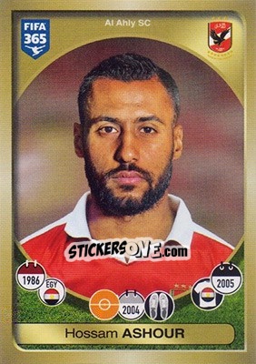 Sticker Hossam Ashour - FIFA 365: 2016-2017 - Panini