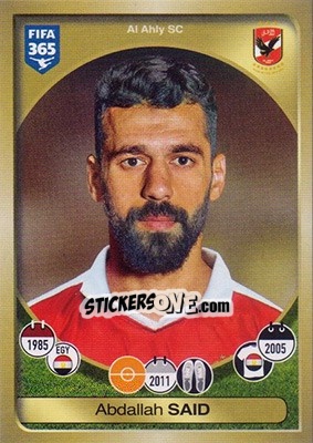 Sticker Abdallah Said - FIFA 365: 2016-2017 n. 445 - Panini